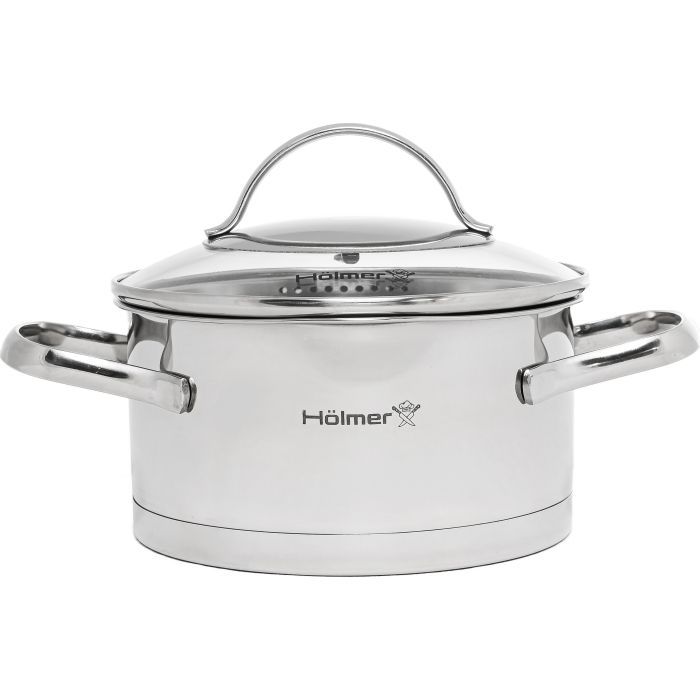 Кастрюля Hölmer Aurora з кришкою 1,9 л (CR-17519-SSD Aurora)