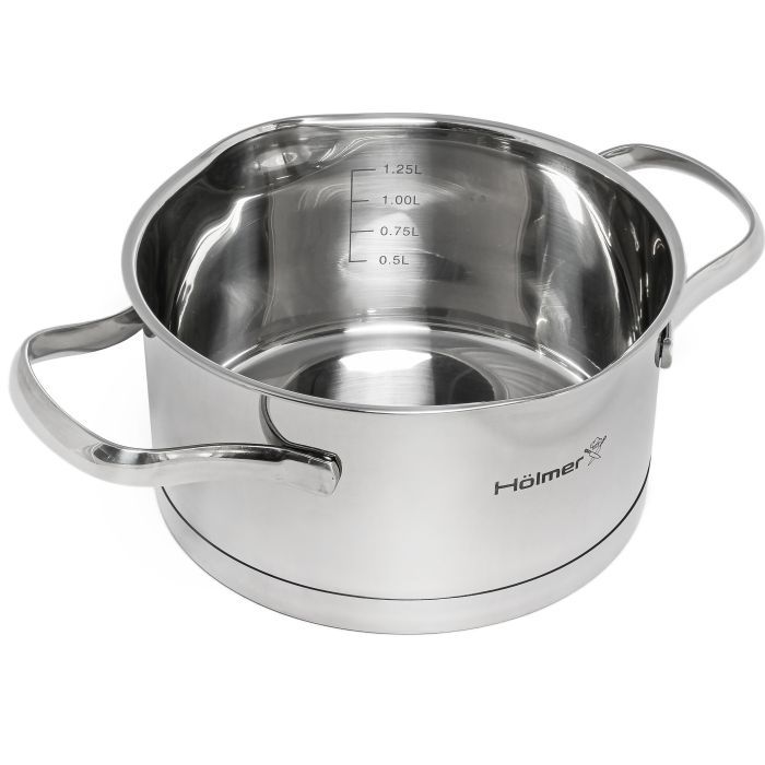 Кастрюля Hölmer Aurora з кришкою 1,9 л (CR-17519-SSD Aurora) изображение 3