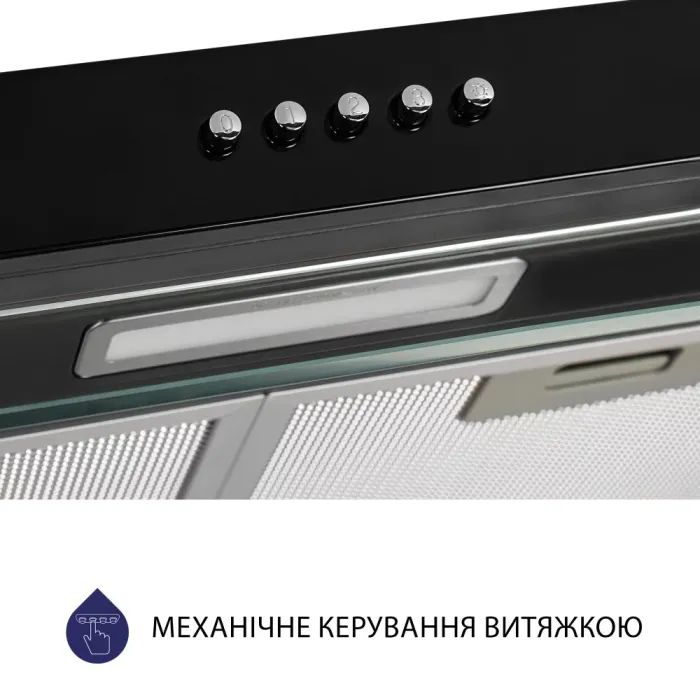 Витяжка кухонна Minola HPL 617 BL зображення 6