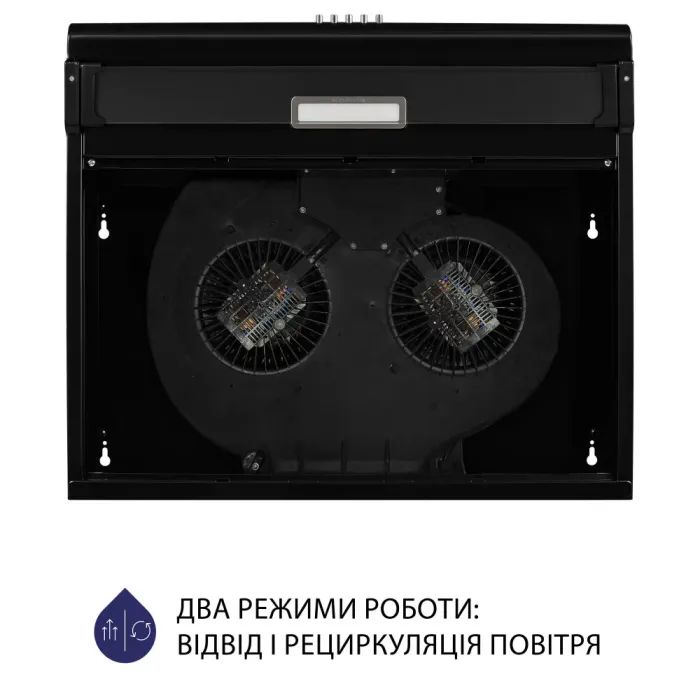 Витяжка кухонна Minola HPL 617 BL зображення 8