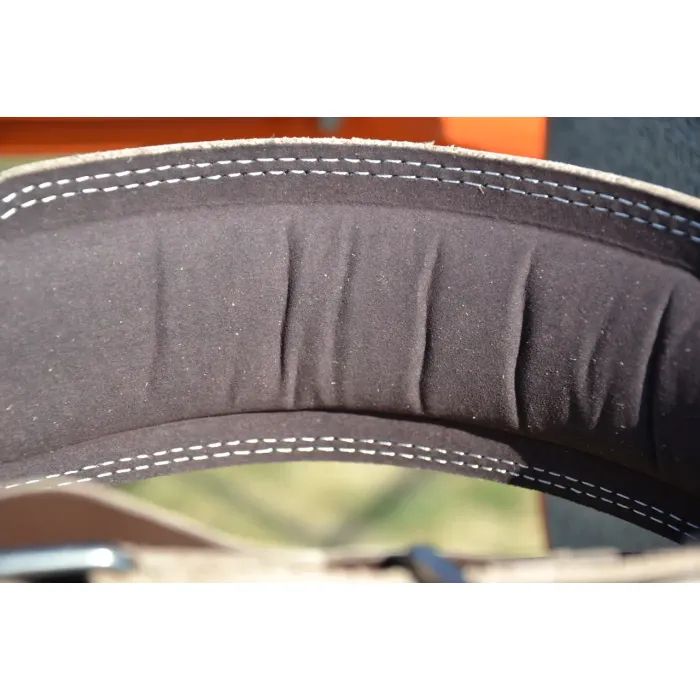 Атлетический пояс MadMax MFB-246 Full leather шкіряний Chocolate Brown S (MFB-246_S) изображение 10