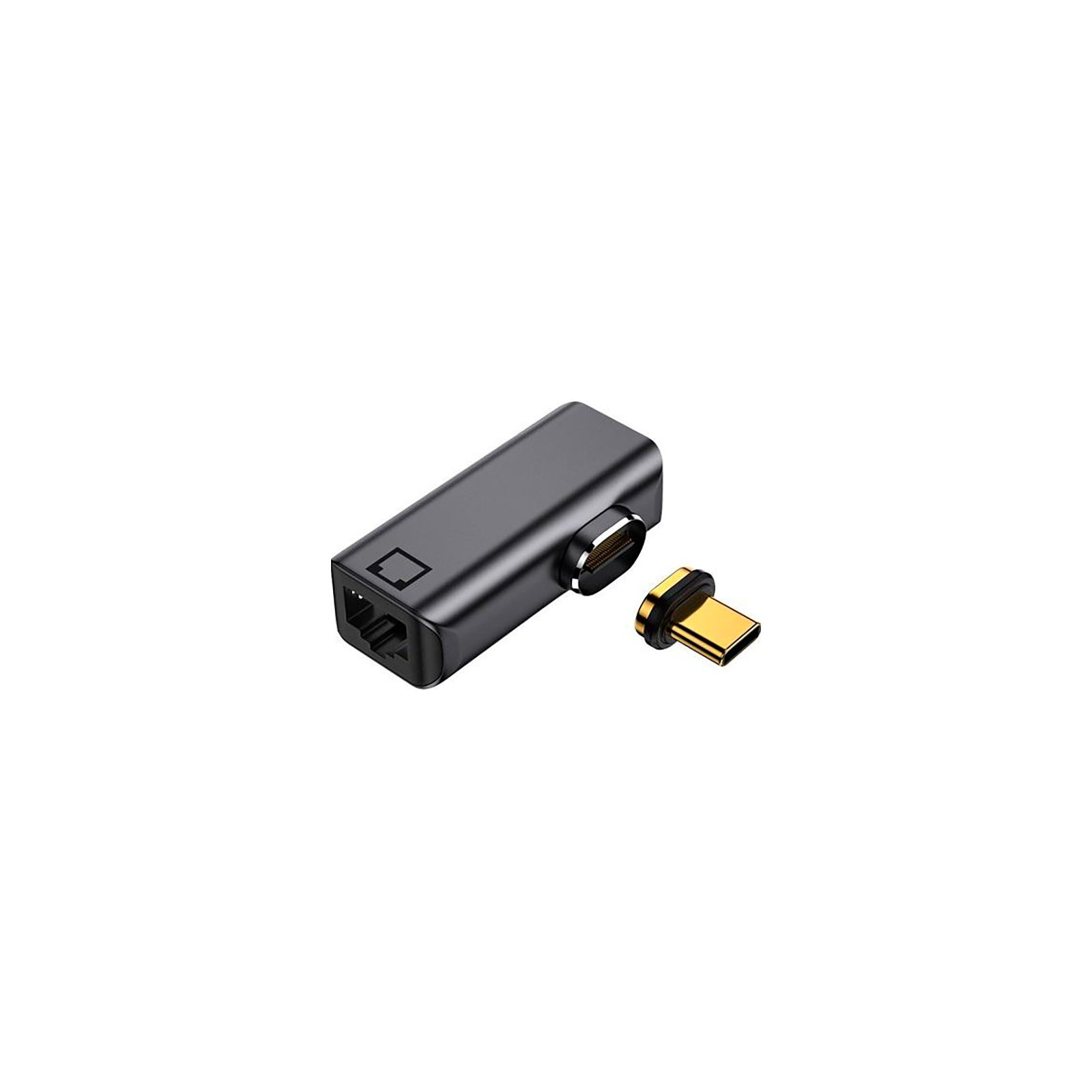 Переходник USB-C to RJ-45 100/1000Mb PowerPlant (CA914296)