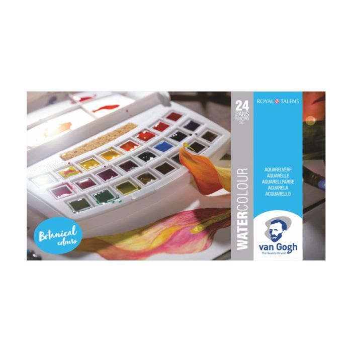 Акварельні фарби Royal Talens Van Gogh Botanical Colours 24 кольори (8712079422868) зображення 2