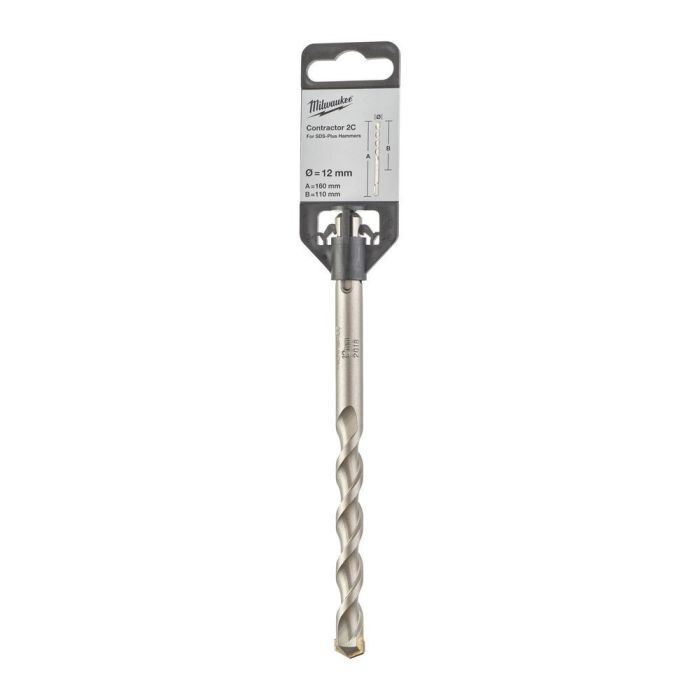 Бур Milwaukee SDS+ CONTRACTOR 8x160 (1 шт) (4932471228) изображение 2