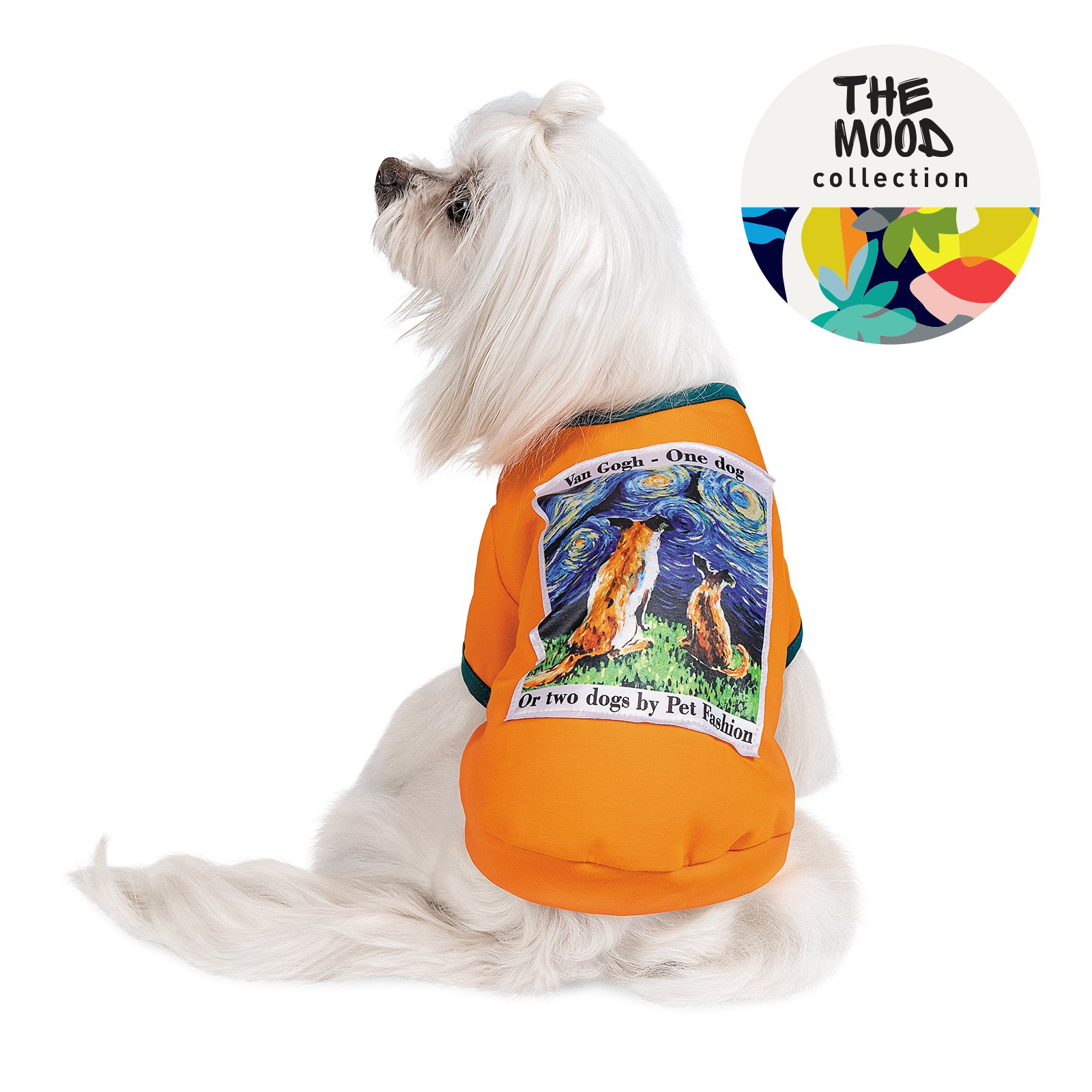 Футболка для животных Pet Fashion "ART" М оранжевая (4823082420957) изображение 7
