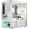Корпус Logic concept PORTOS MESH+GLASS ARGB fans 3x120mm WHITE (AM-PORTOS-20-0000000-0002) изображение 10