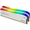 Модуль памяти для компьютера DDR4 32GB (2x16GB) 3600 MHz Beast White RGB SE Kingston Fury (ex.HyperX) (KF436C18BWAK2/32) изображение 2