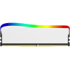 Модуль пам'яті для комп'ютера DDR4 32GB (2x16GB) 3600 MHz Beast White RGB SE Kingston Fury (ex.HyperX) (KF436C18BWAK2/32) зображення 3
