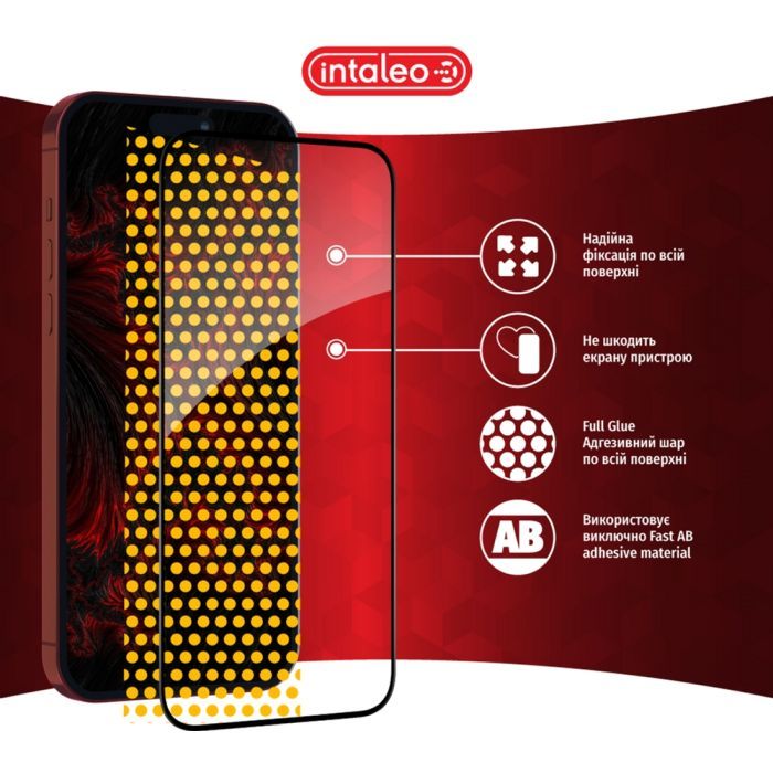 Стекло защитное Intaleo Full Glue Apple iPhone 15 Pro (1283126575440) изображение 7