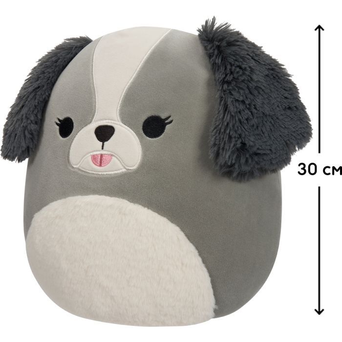 М'яка іграшка Squishmallows Ши-тцу Малу 30 см (SQCR04154) зображення 4