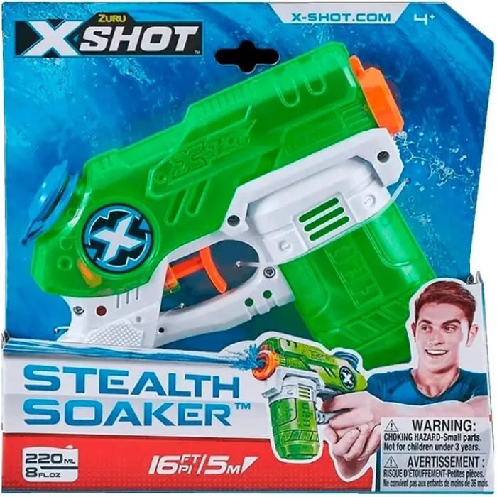Іграшкова зброя Zuru X -Shot Warfare Водний бластер Small Stealth Soaker (01226R) зображення 2