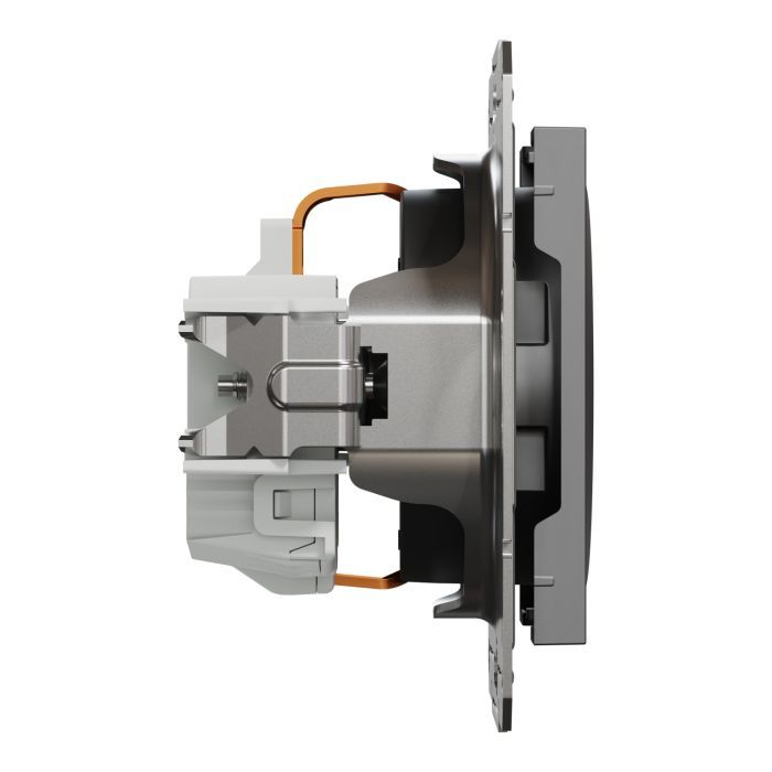 Розетка Schneider Electric ASFORA сталь (EPH2900162) изображение 3