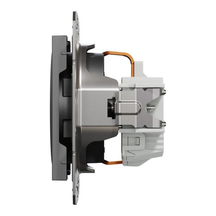 Розетка Schneider Electric ASFORA сталь (EPH2900162) изображение 4