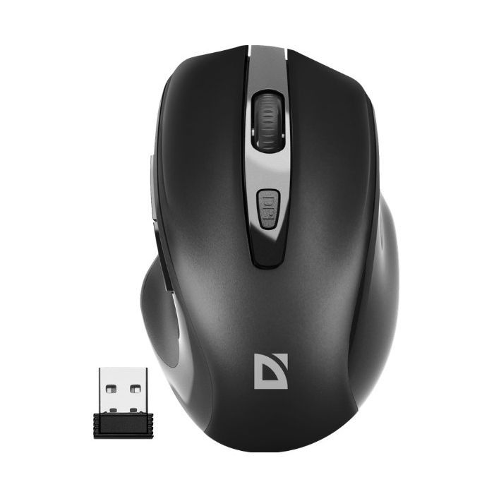 Мышка Defender Prime MB-053 Silent Wireless Red (52052)