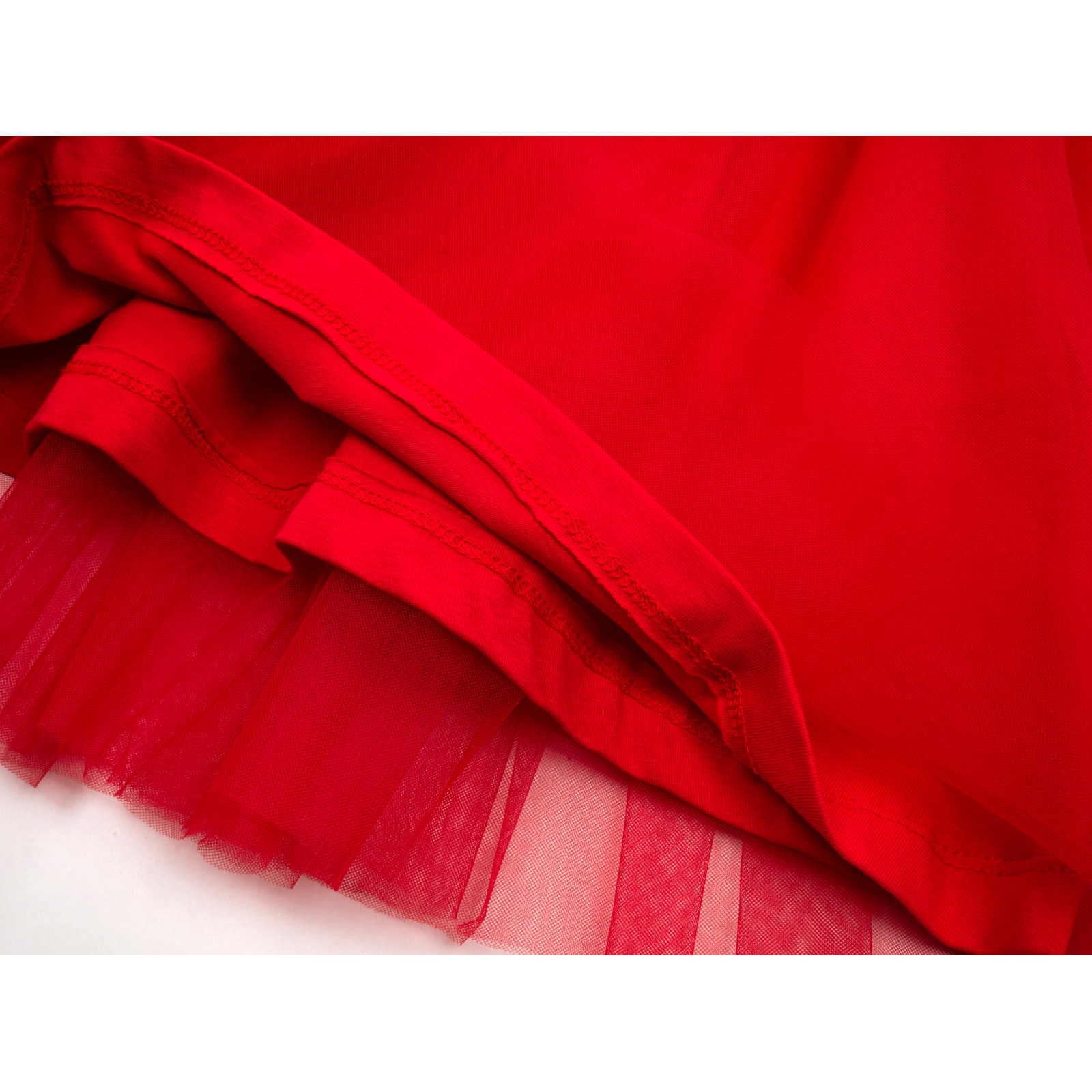 Платье Breeze с фатиновой юбкой (14000-128G-red) изображение 4