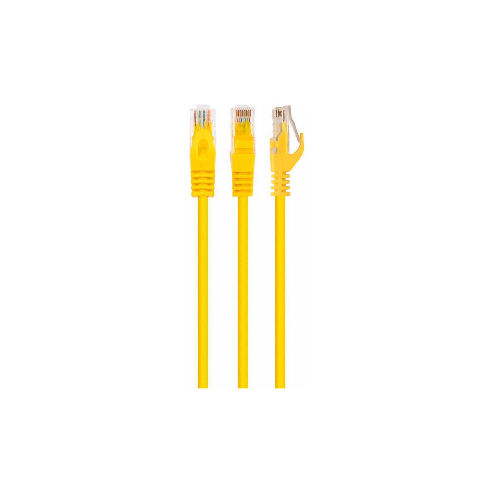 Патч-корд 5м UTP cat 6 CCA yellow Cablexpert (PP6U-5M/Y)
