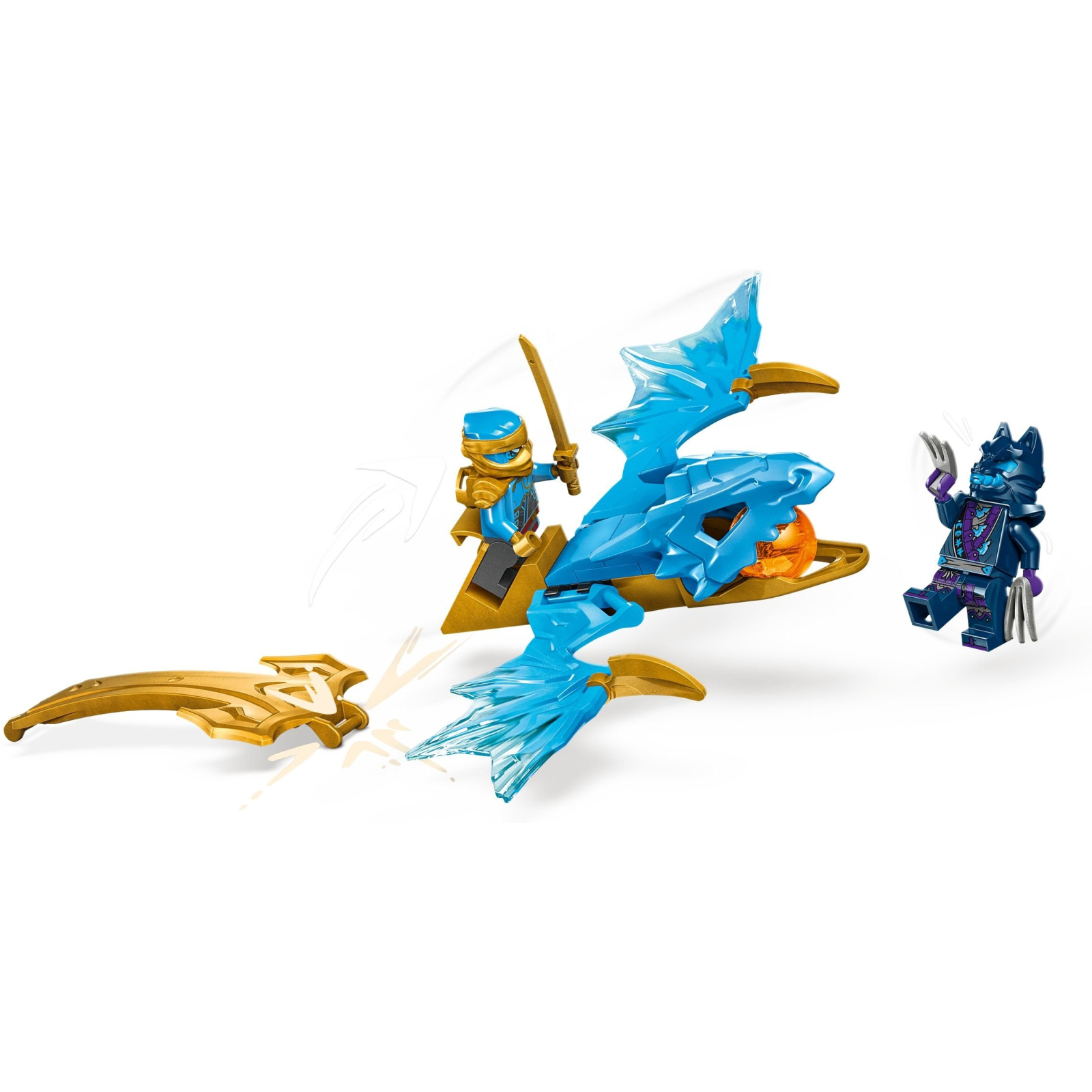 Конструктор LEGO NINJAGO Атака повсталого дракона Нії 26 деталей (71802) зображення 3