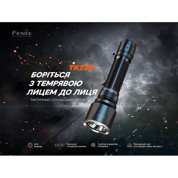 Фонарь Fenix TK22R изображение 5