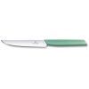 Кухонный нож Victorinox Swiss Modern Steak 12 см Мятний (6.9006.1241)