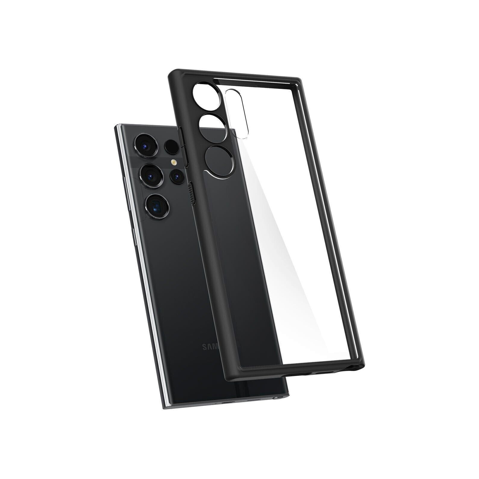 Чохол до мобільного телефона Spigen Samsung Galaxy S24 Ultra Ultra Hybrid Matte Black (ACS07295) зображення 7