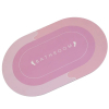 Коврик для ванной Stenson суперпоглощающий 50 х 80 см овальный розовы (R30940 pink)