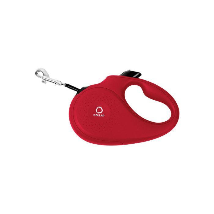 Повідець для собак Collar стрічка S до 15 кг 5 м червоний (81243) зображення 2