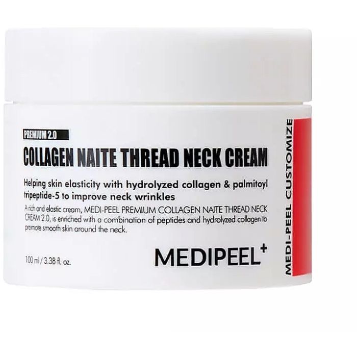 Крем для тела Medi-Peel Naite Thread Neck Cream Пептидный для шеи и декольте 100 мл (8809409345550)
