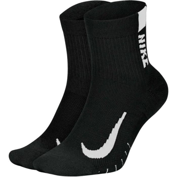 Носки Nike U NK MLTPLIER ANKLE 2PR SX7556-010 38-42 2 пари Чорні (194275662985)