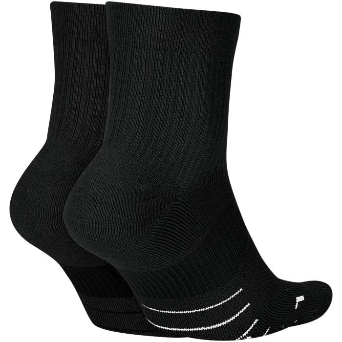Носки Nike U NK MLTPLIER ANKLE 2PR SX7556-010 38-42 2 пари Чорні (194275662985) изображение 2