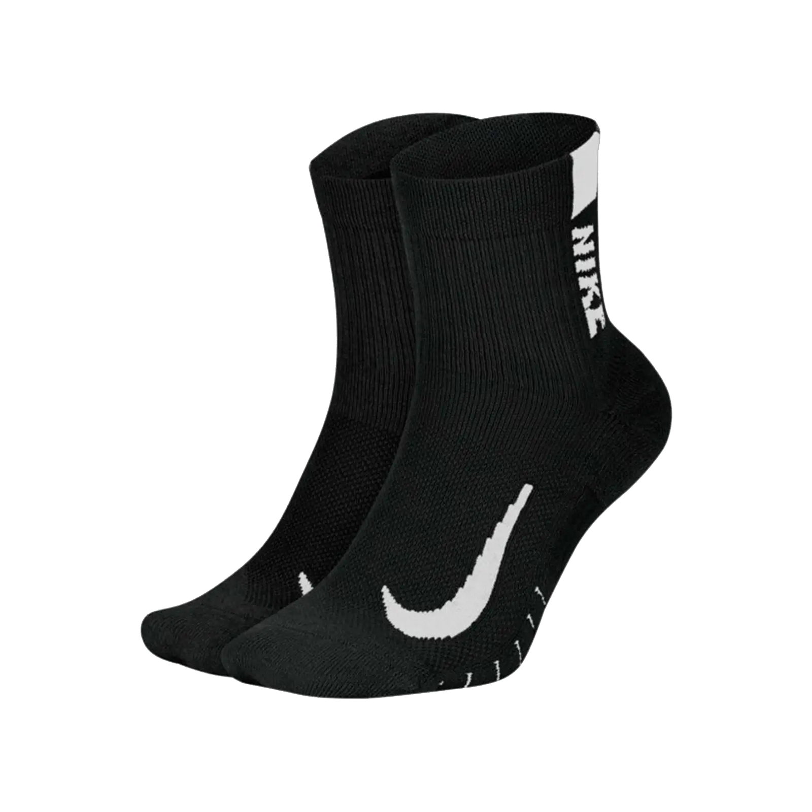 Шкарпетки Nike U NK MLTPLIER ANKLE 2PR SX7556-010 38-42 2 пари Чорні (194275662985)