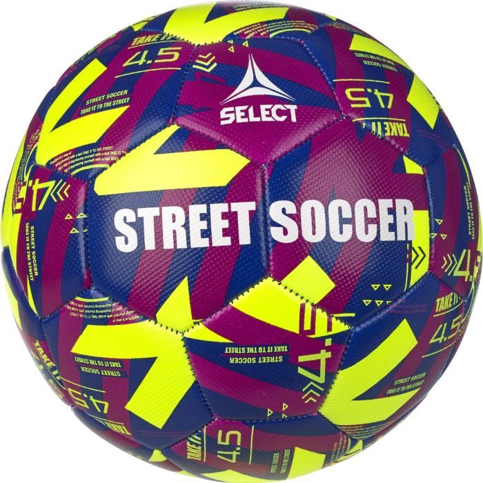 М'яч футбольний Select Street Soccer v23 жовтий Уні 4,5 (5703543316106)