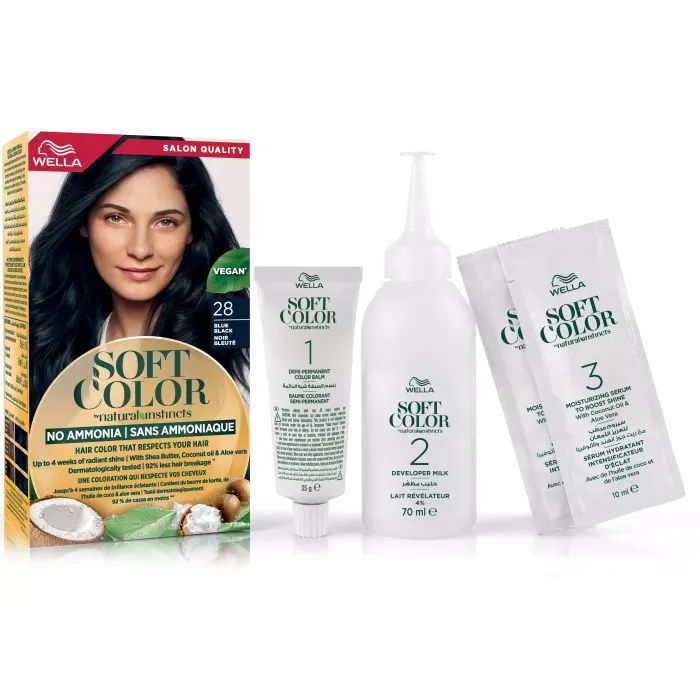 Фарба для волосся Wella Soft Color Безаміачна 70 - Натуральний блонд (3614228865784) зображення 5