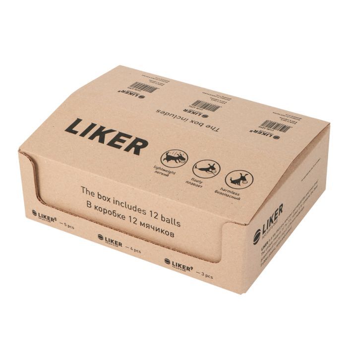Игрушка для собак Liker Набор мячиков Микс (6270) изображение 2