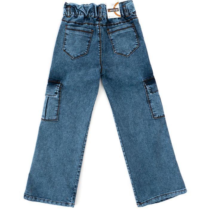 Джинсы детские Sercino с карманами (59654-164G-blue) изображение 2