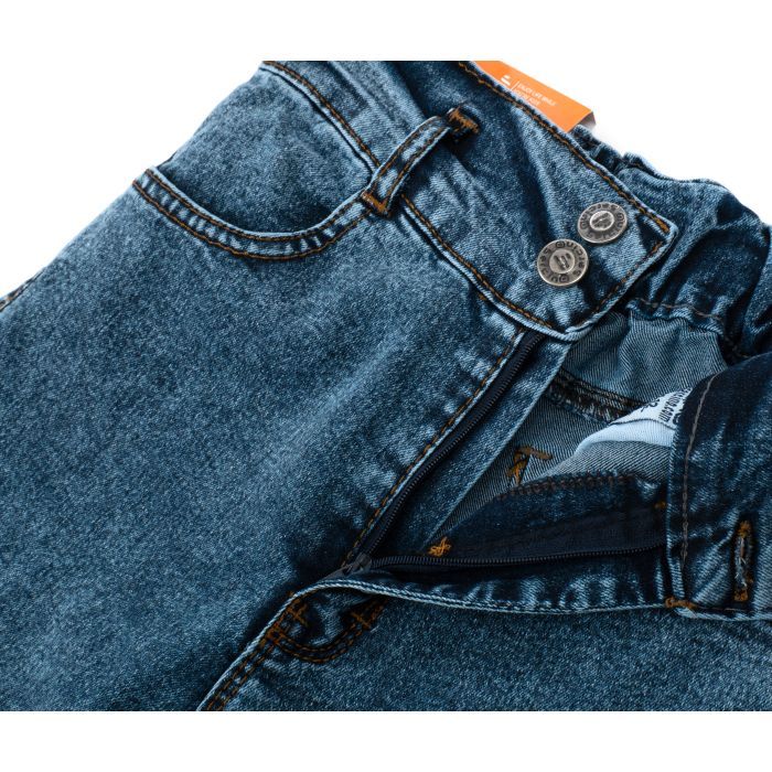 Джинсы детские Sercino с карманами (59654-164G-blue) изображение 6