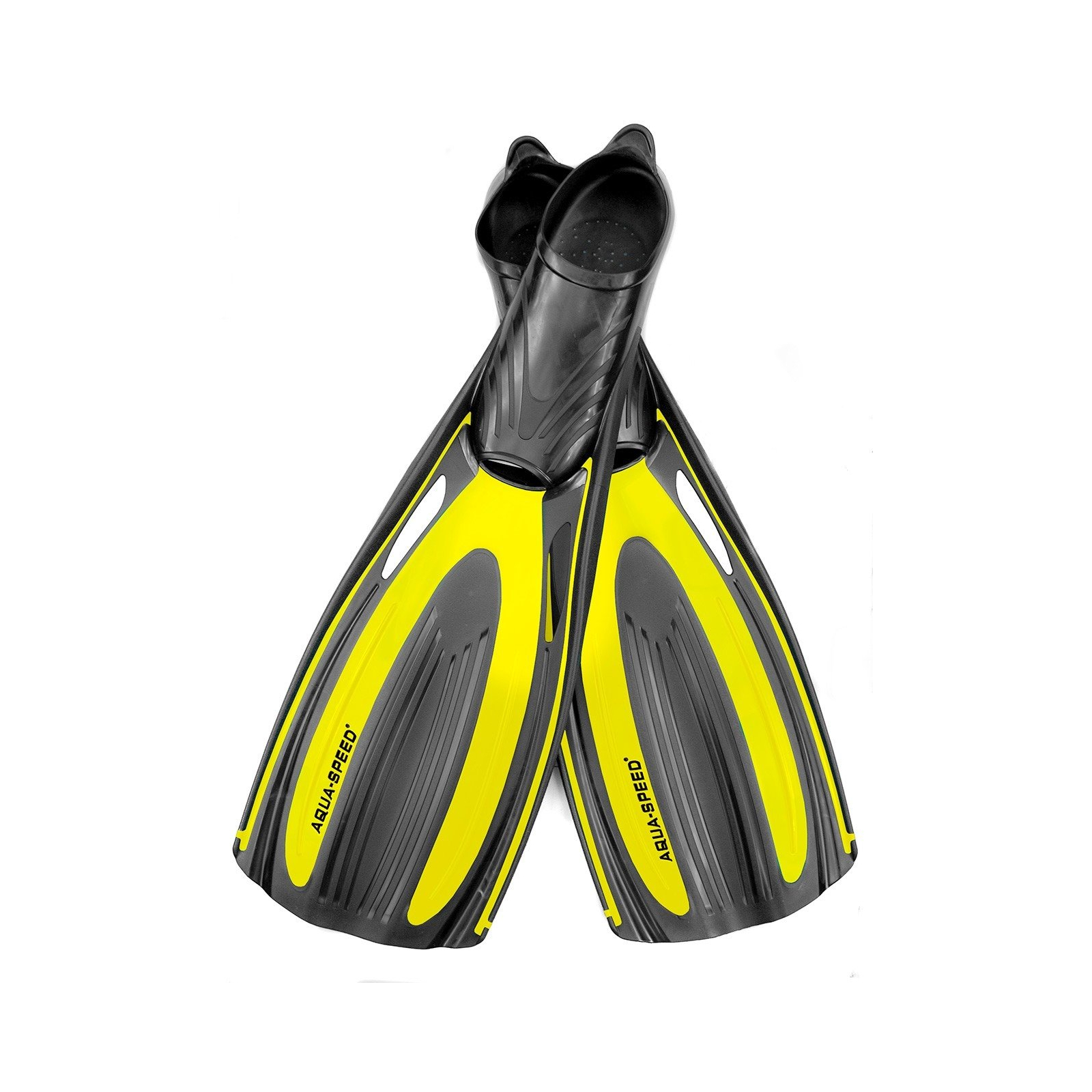 Ласты Aqua Speed Hydro 530-18 4751 чорний, жовтий 42-43 (5908217647511)