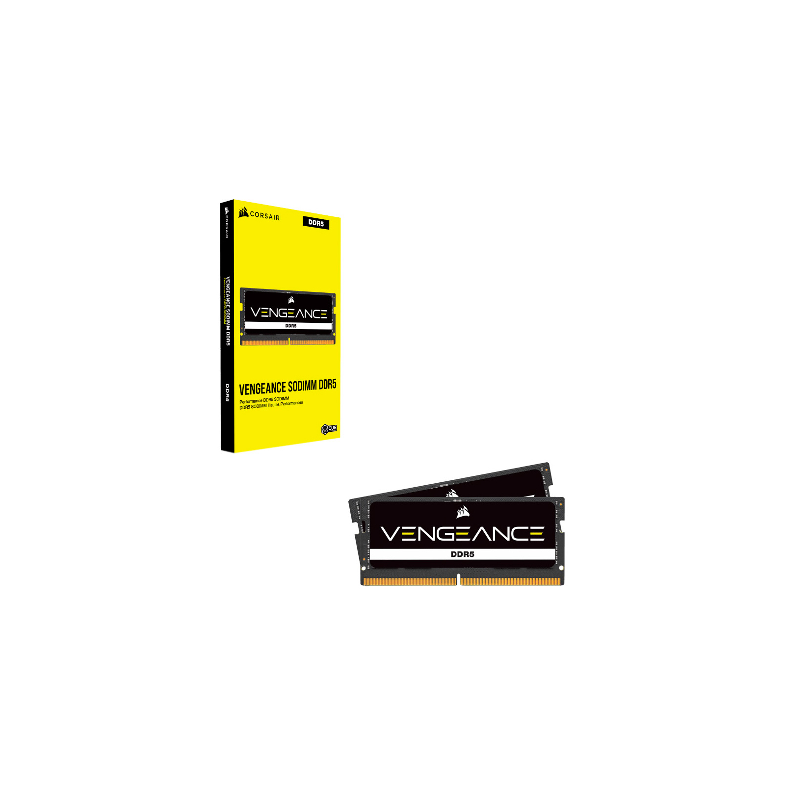 Модуль памяти для ноутбука SoDIMM DDR5 64GB (2x32GB) 4800 MHzPro Overclocking Corsair (CMSX64GX5M2A4800C40) изображение 5