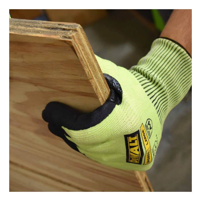 Защитные перчатки DeWALT с высокой стойкостью к порезам (DPG855L) изображение 4