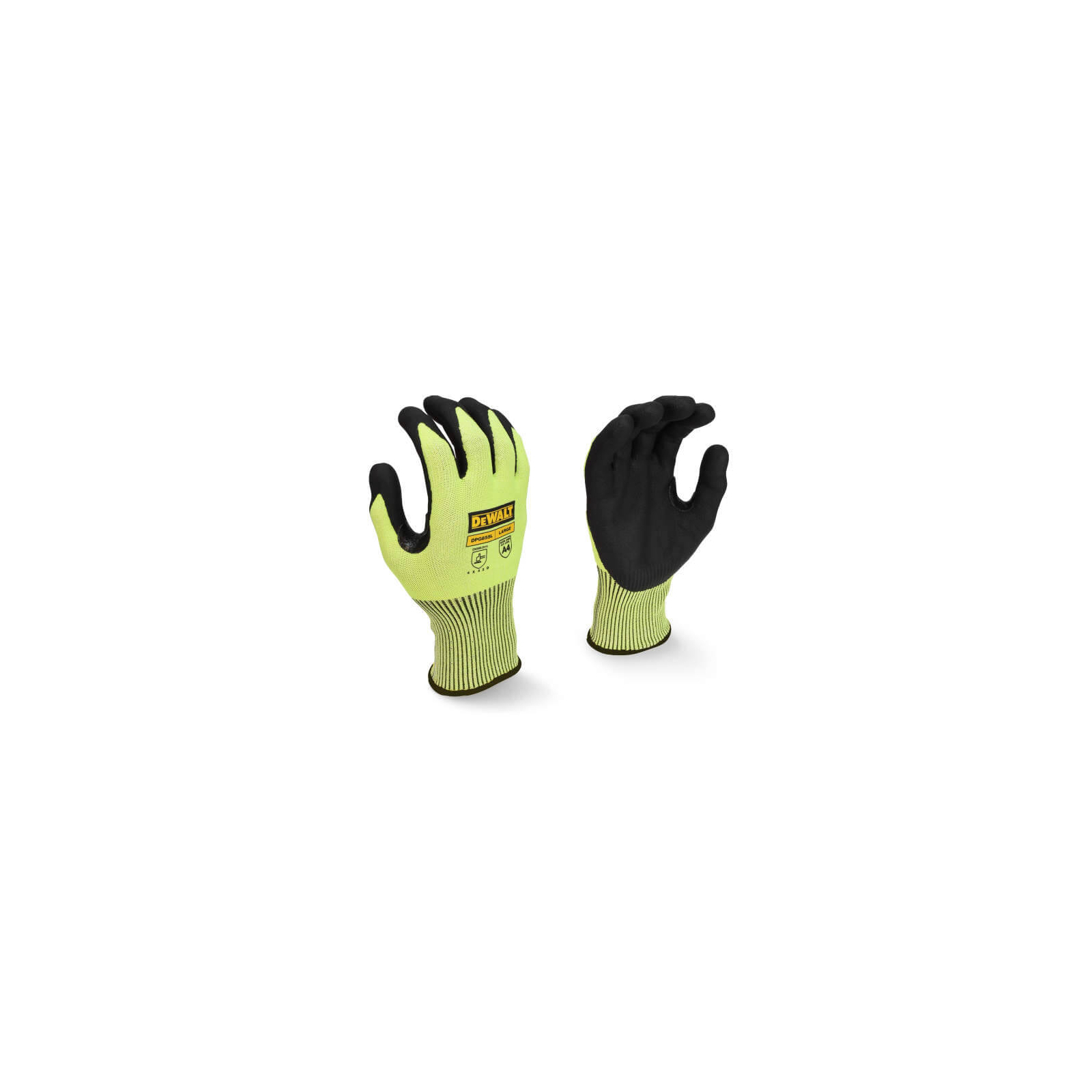 Защитные перчатки DeWALT с высокой стойкостью к порезам (DPG855L)