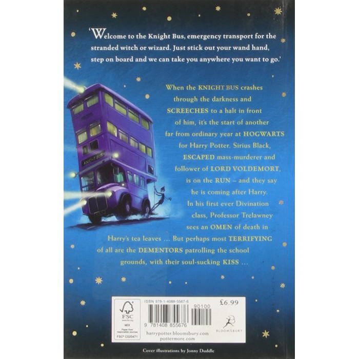 Книга Harry Potter and the Prisoner of Azkaban - J.K. Rowling Bloomsbury (9781408855676) изображение 2