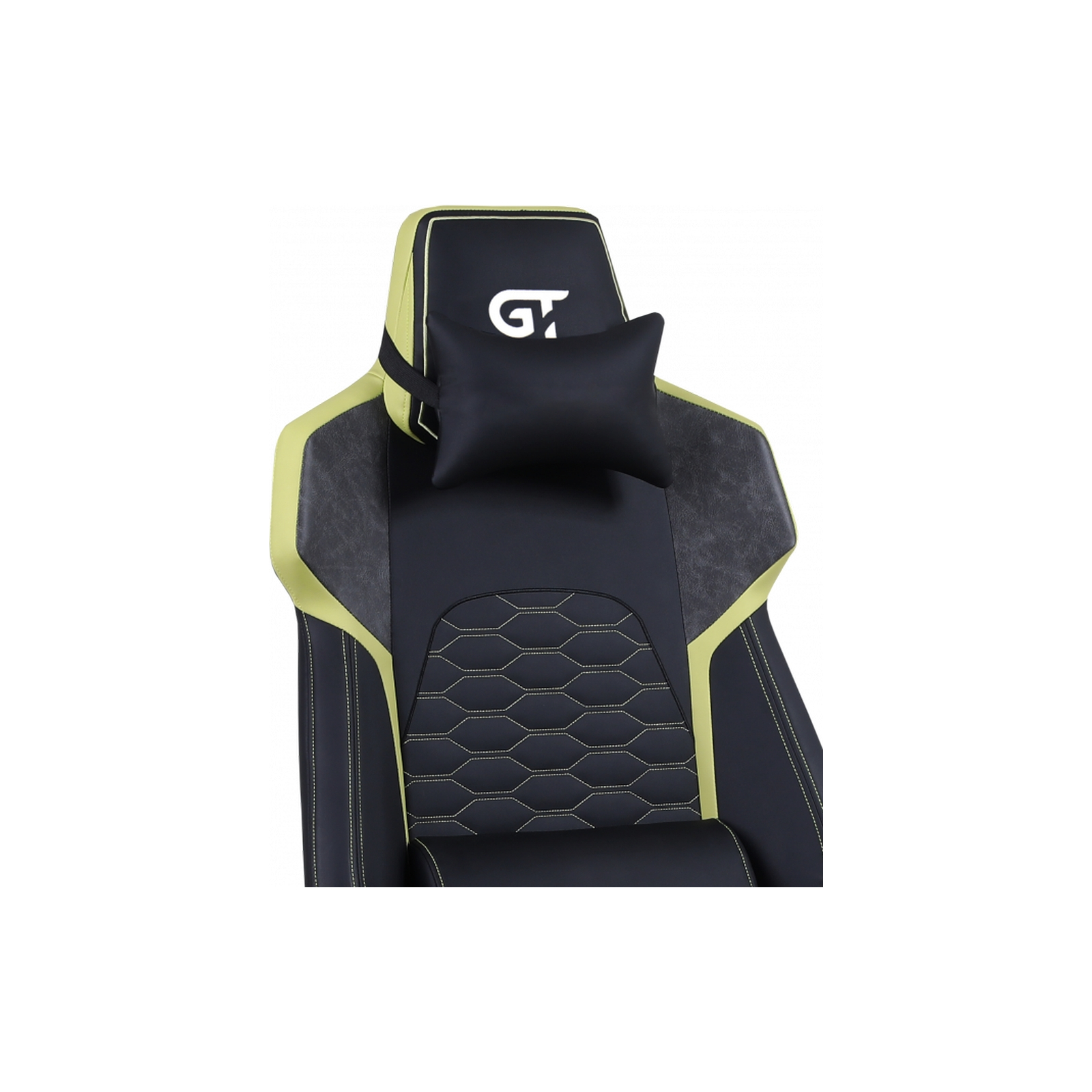 Кресло игровое GT Racer X-8702 Black (X-8702 Fabric Black) изображение 6