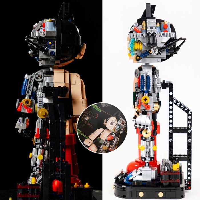 Конструктор Pantasy Механический Astro Boy (86203HY) изображение 9