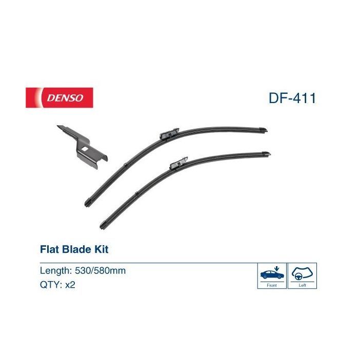 Щетка стеклоочистителя Denso DF-411 изображение 3