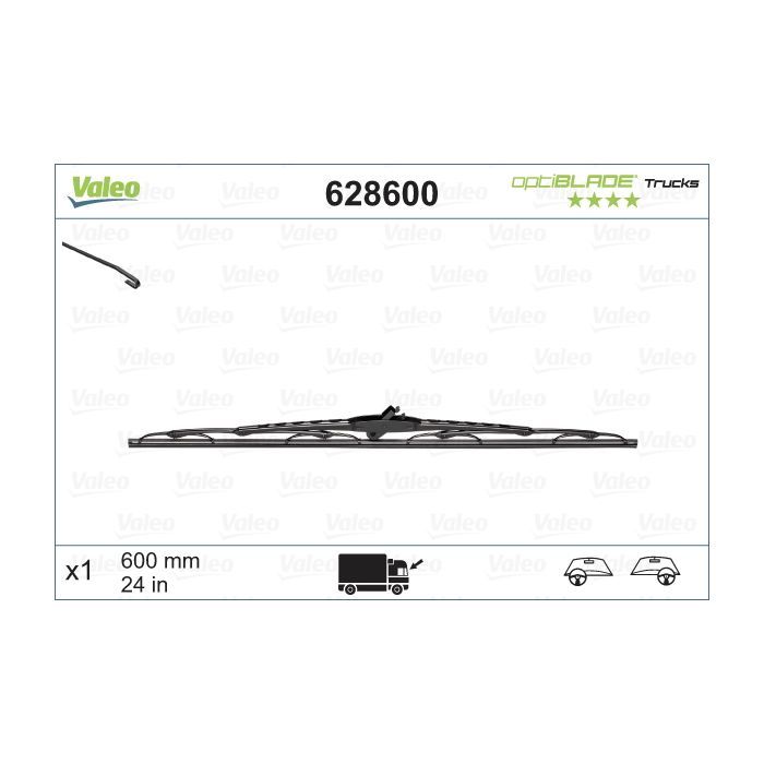Щетка стеклоочистителя Valeo 628600