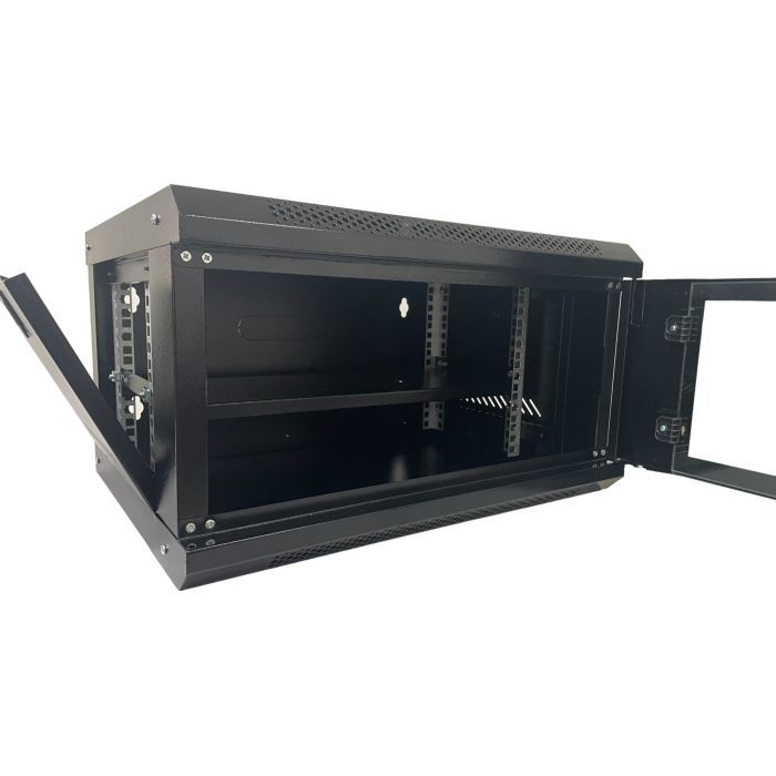 Шкаф настенный GEAR 4U 19'' 530x400x240 мм, black (GWMSN-4U) изображение 4