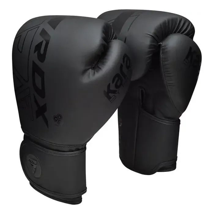Боксерские перчатки RDX F6 Kara Matte Black 14 унцій (BGR-F6MB-14OZ) изображение 2