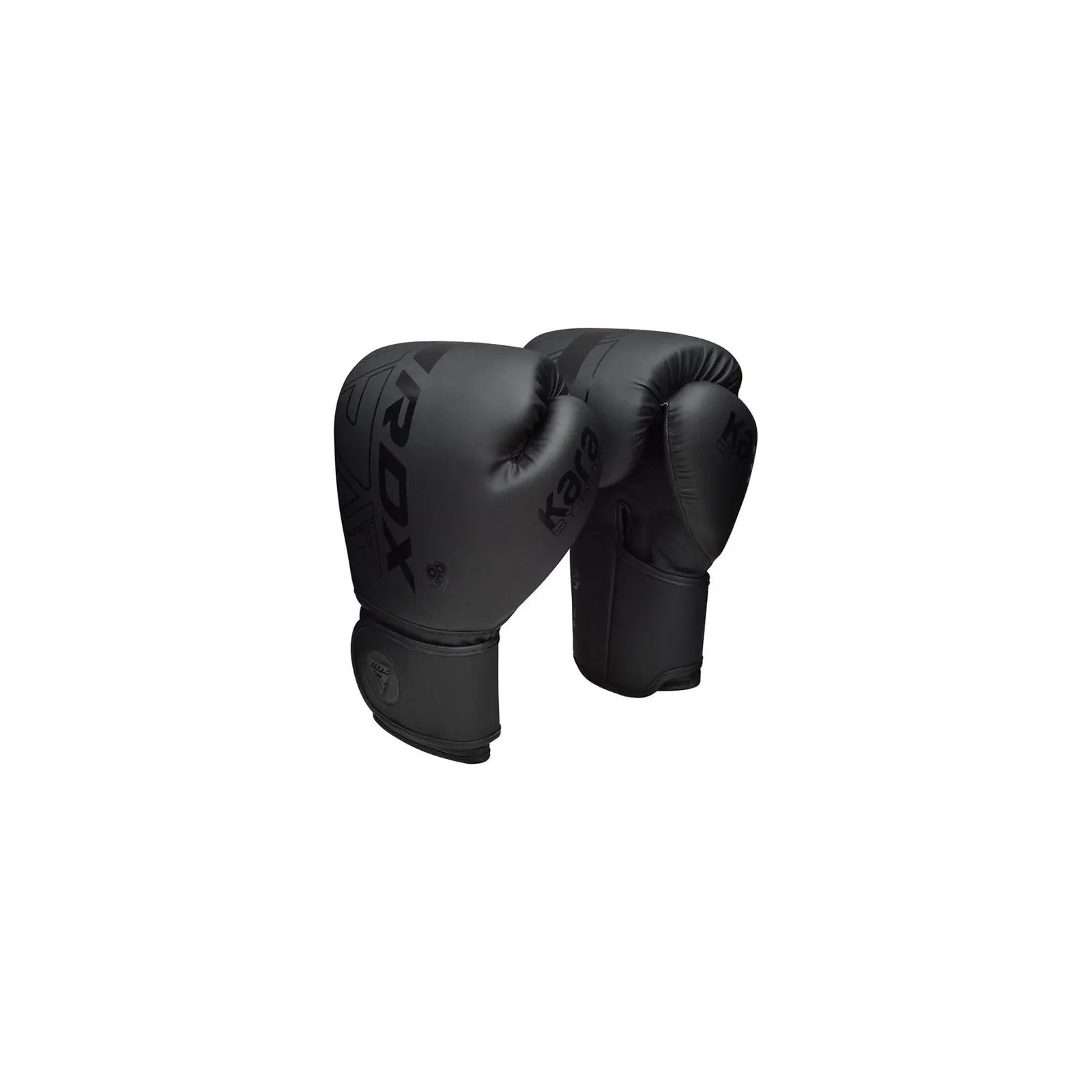 Боксерские перчатки RDX F6 Kara Matte Black 14 унцій (BGR-F6MB-14OZ) изображение 2