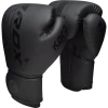 Боксерские перчатки RDX F6 Kara Matte Black 14 унцій (BGR-F6MB-14OZ) изображение 2