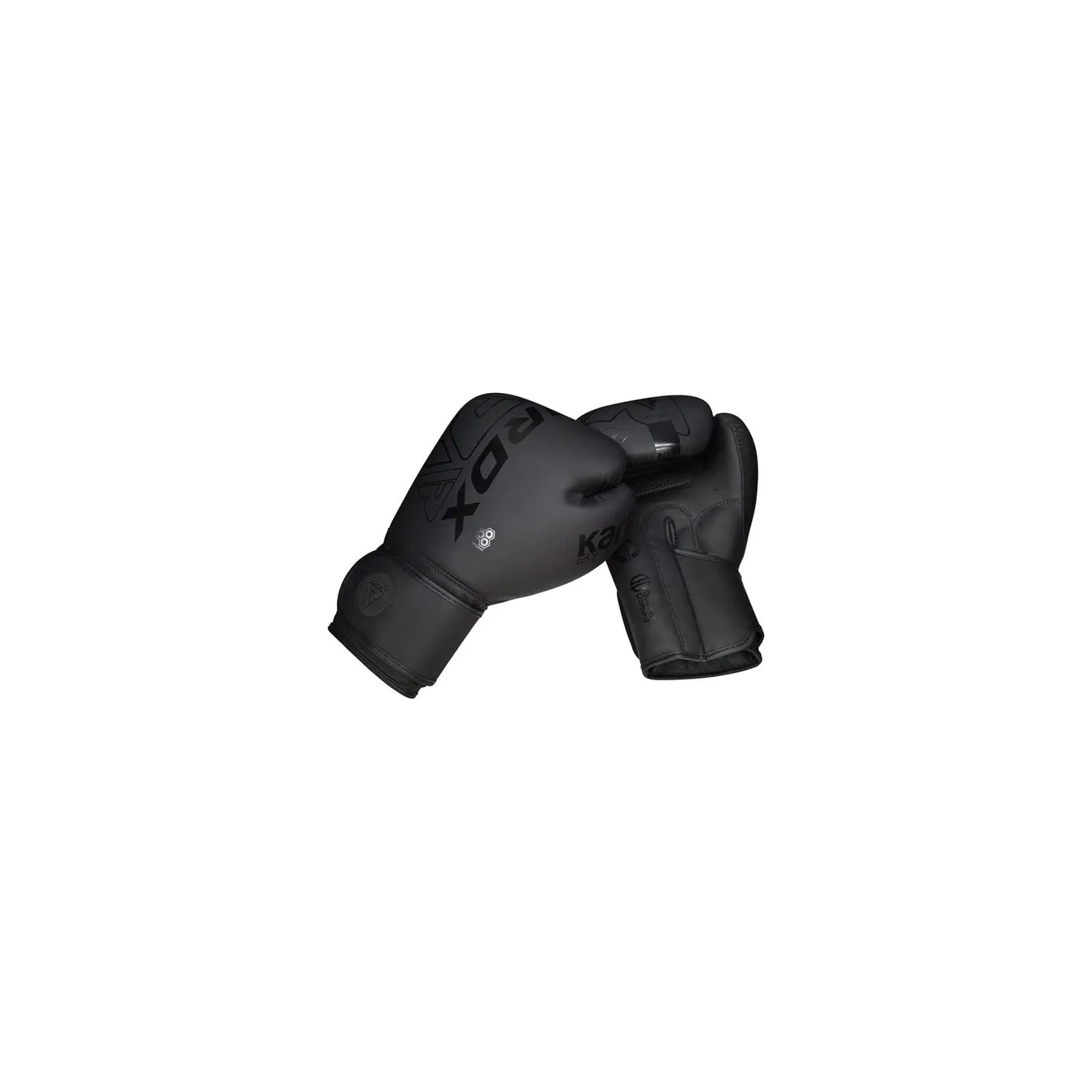 Боксерские перчатки RDX F6 Kara Matte Black 14 унцій (BGR-F6MB-14OZ) изображение 4