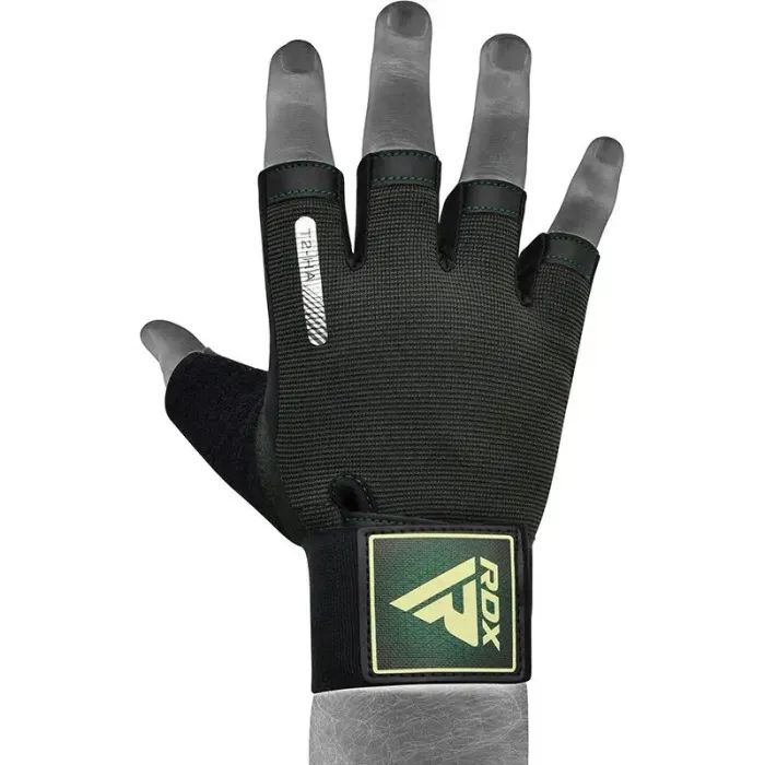 Перчатки для фитнеса RDX T2 Half Army Green M (WGA-T2HA-M) изображение 6